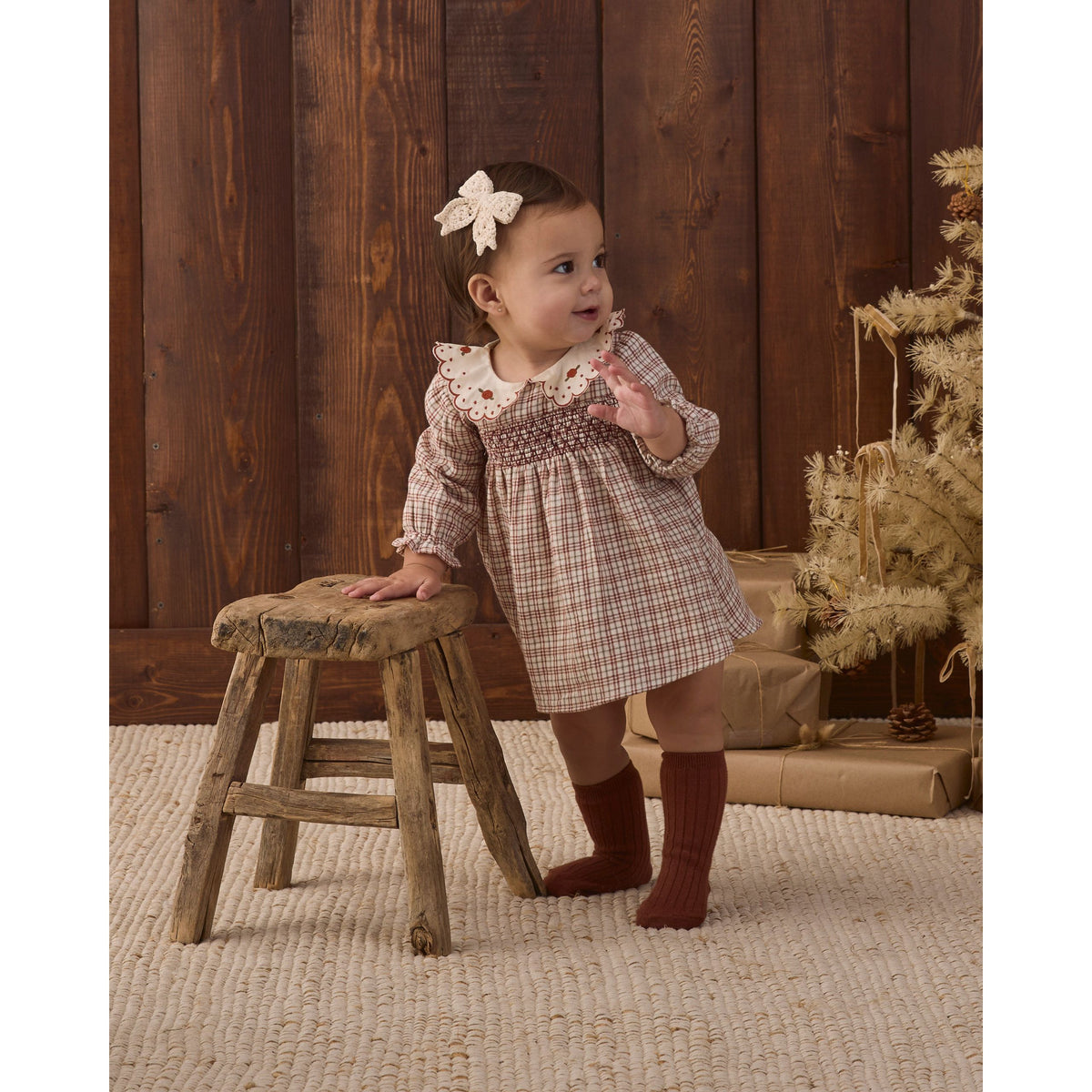 Callie Dress Christmas Plaid