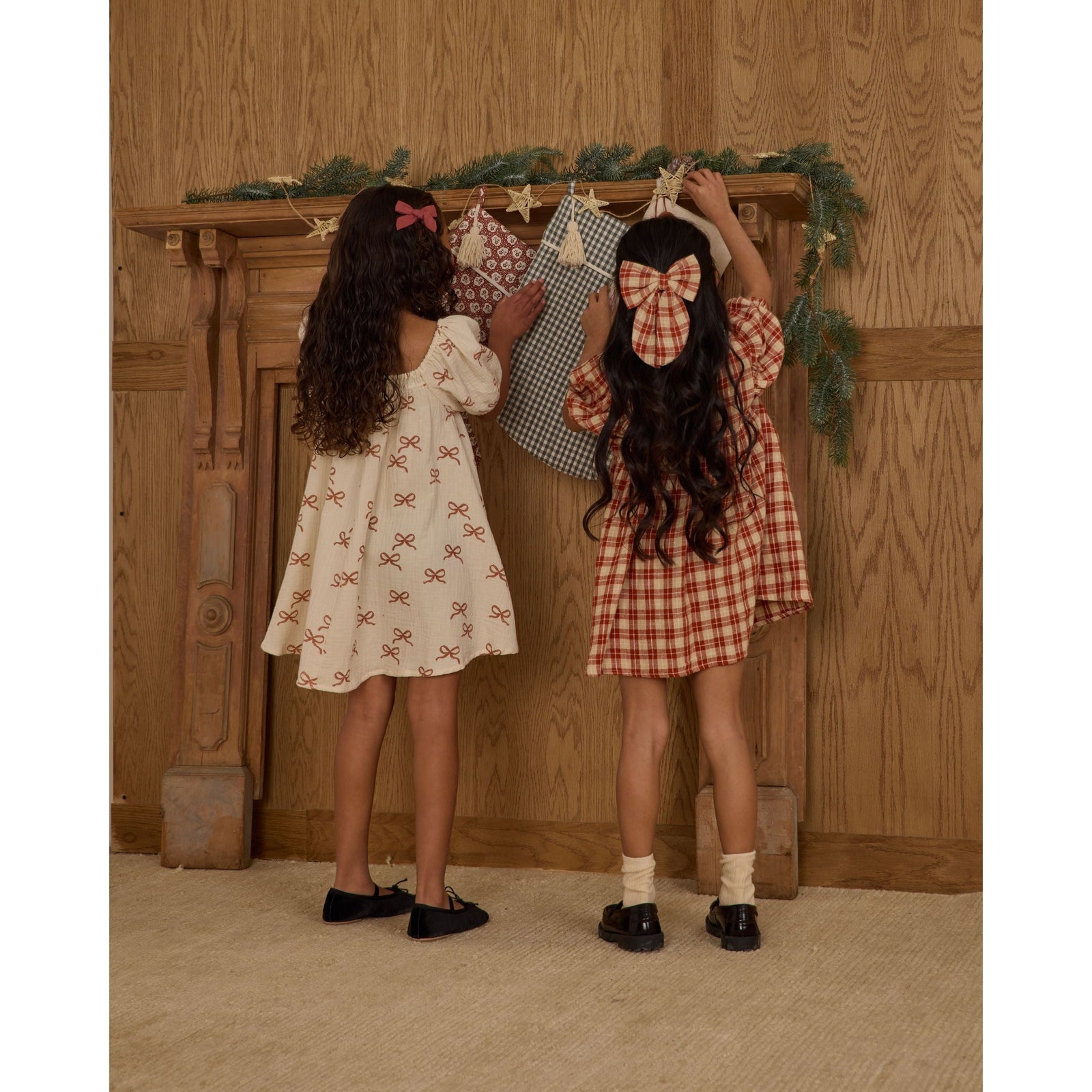 Heidi Dress || Red Plaid