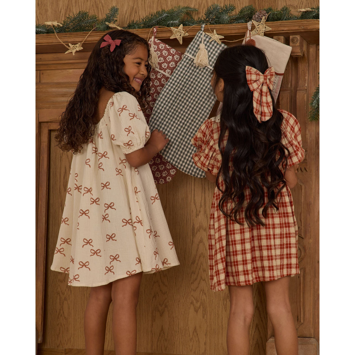 Heidi Dress || Red Plaid