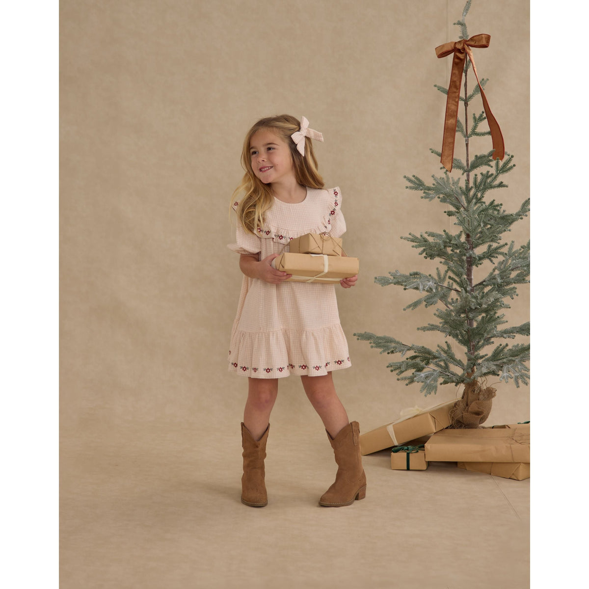Cordelia Dress || Petal Gingham