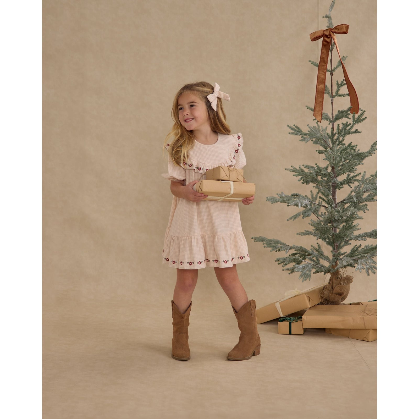 Cordelia Dress || Petal Gingham