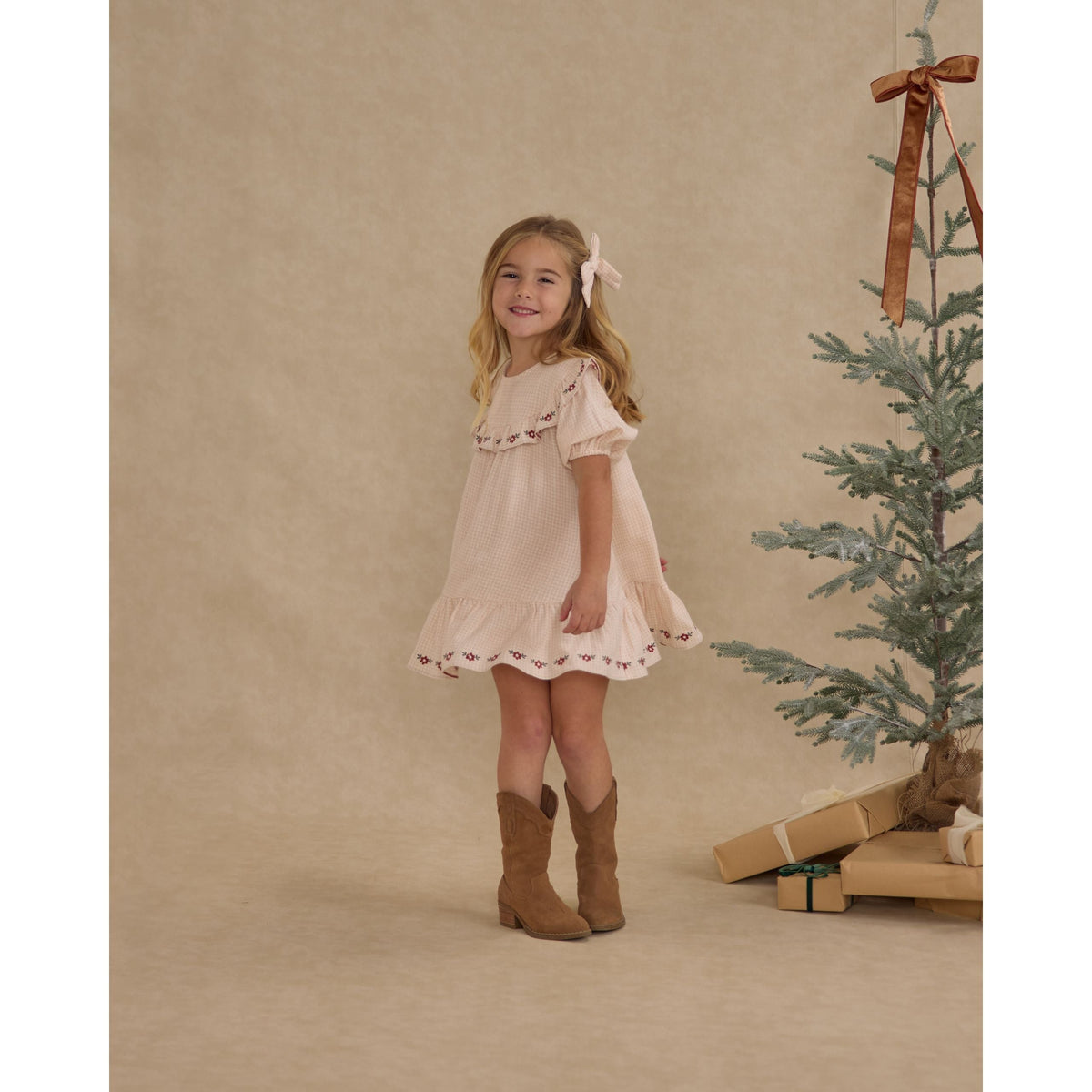 Cordelia Dress || Petal Gingham