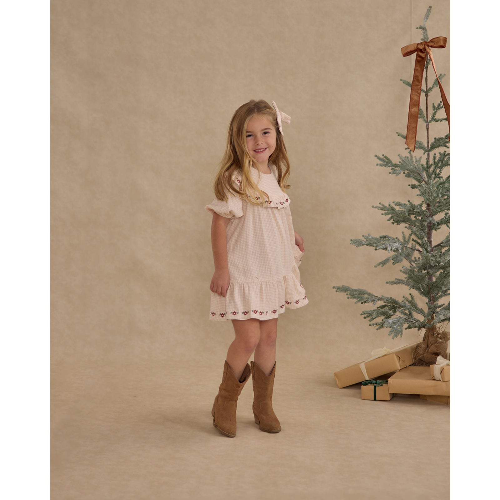 Cordelia Dress || Petal Gingham