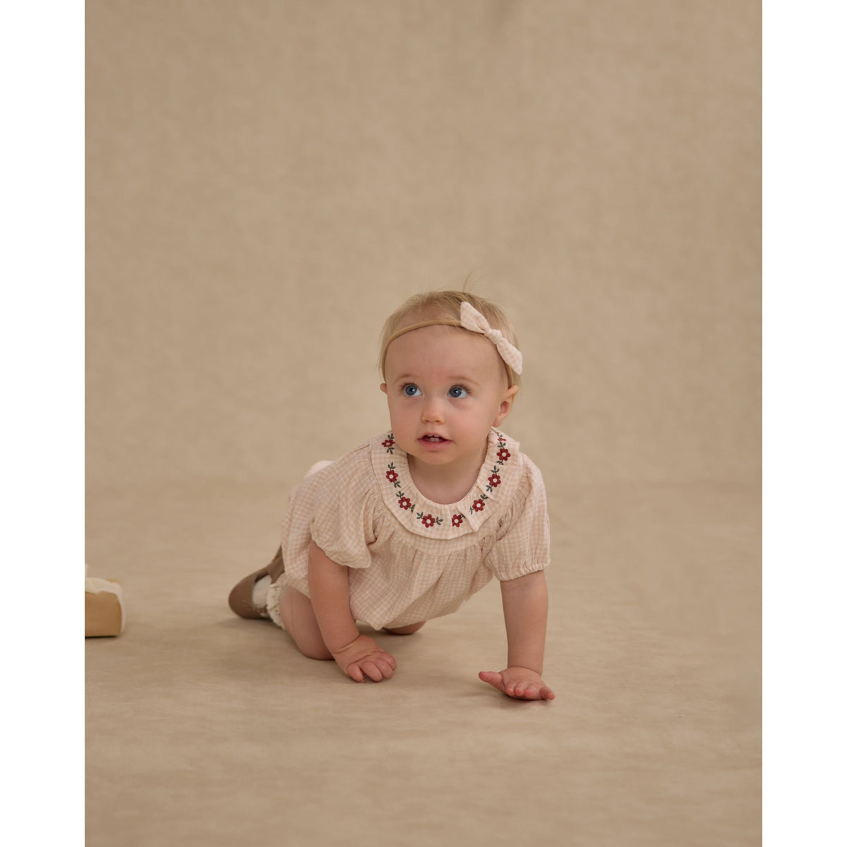 Lula Romper || Petal Gingham