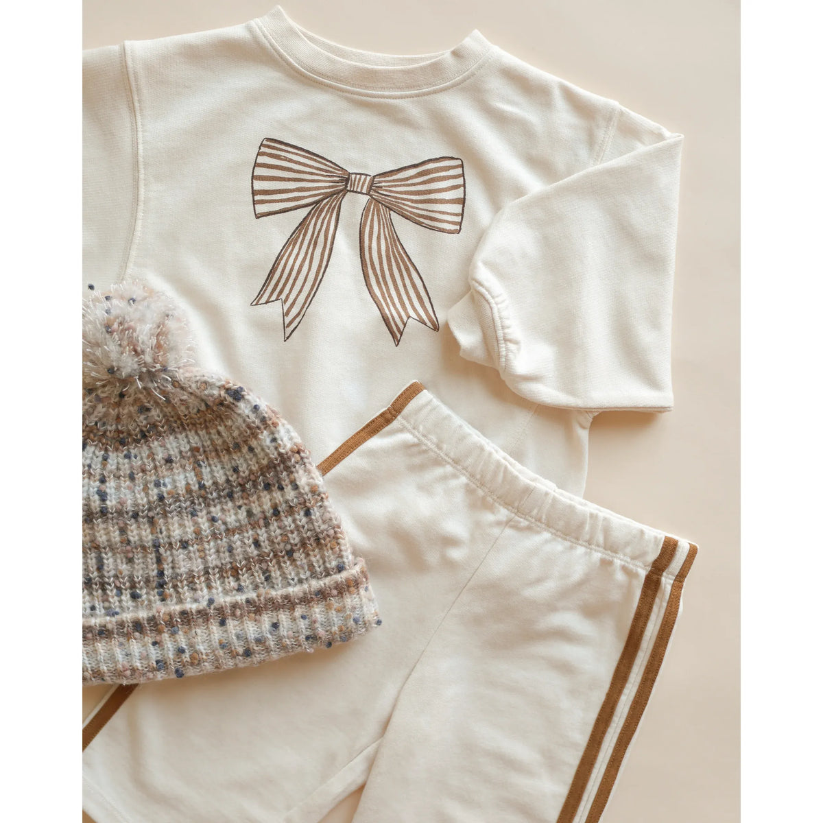 Oversized Sweatshirt || Bow