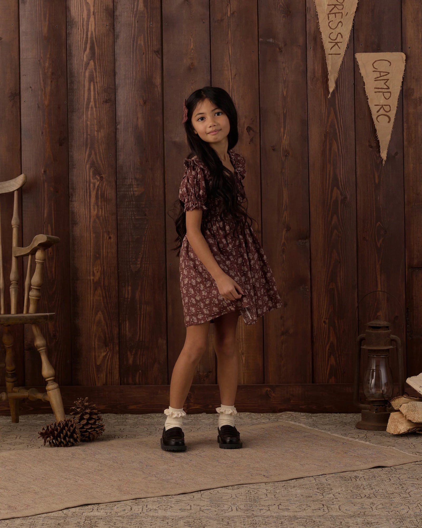 Dillon Dress Iris Mullberry