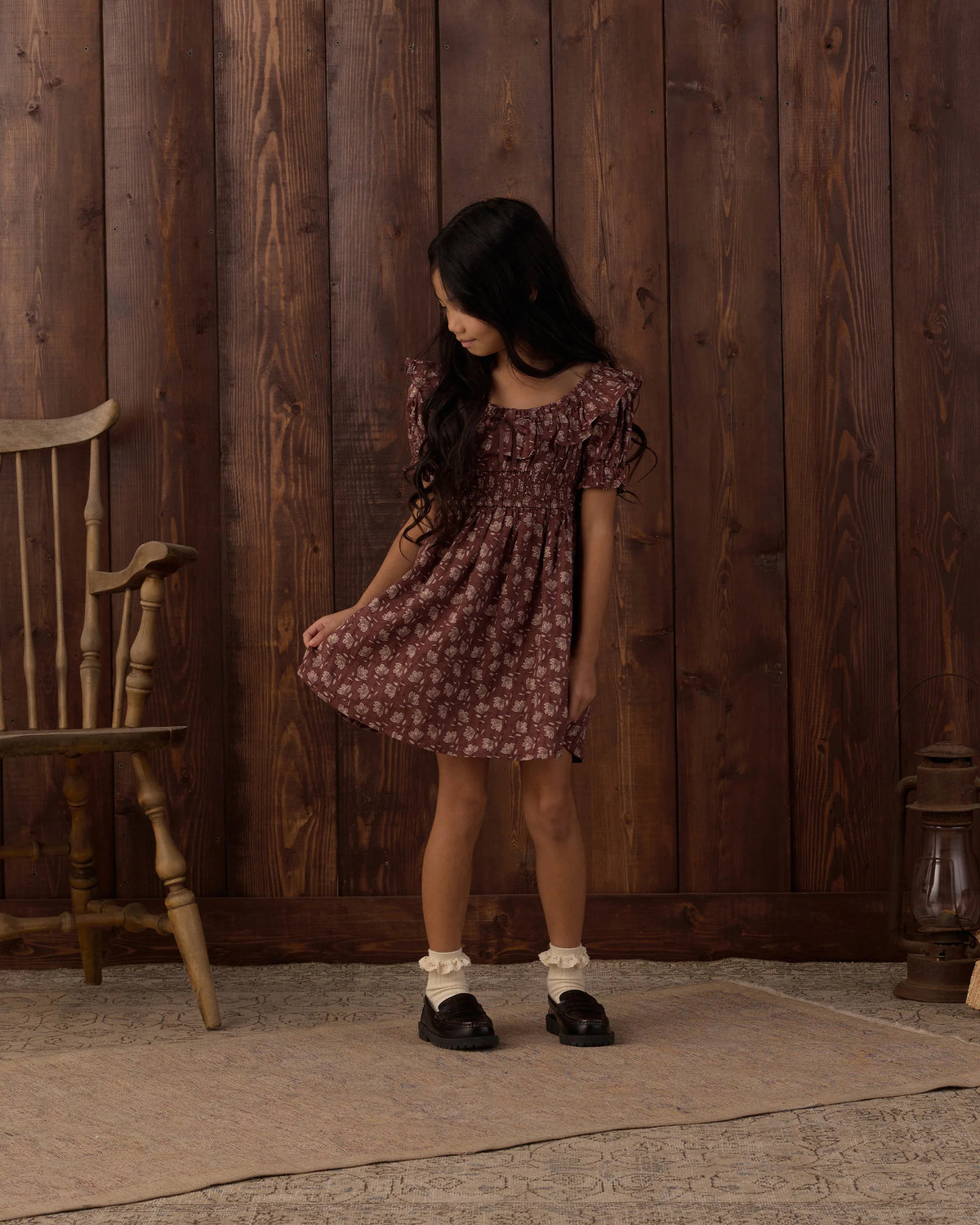 Dillon Dress Iris Mullberry