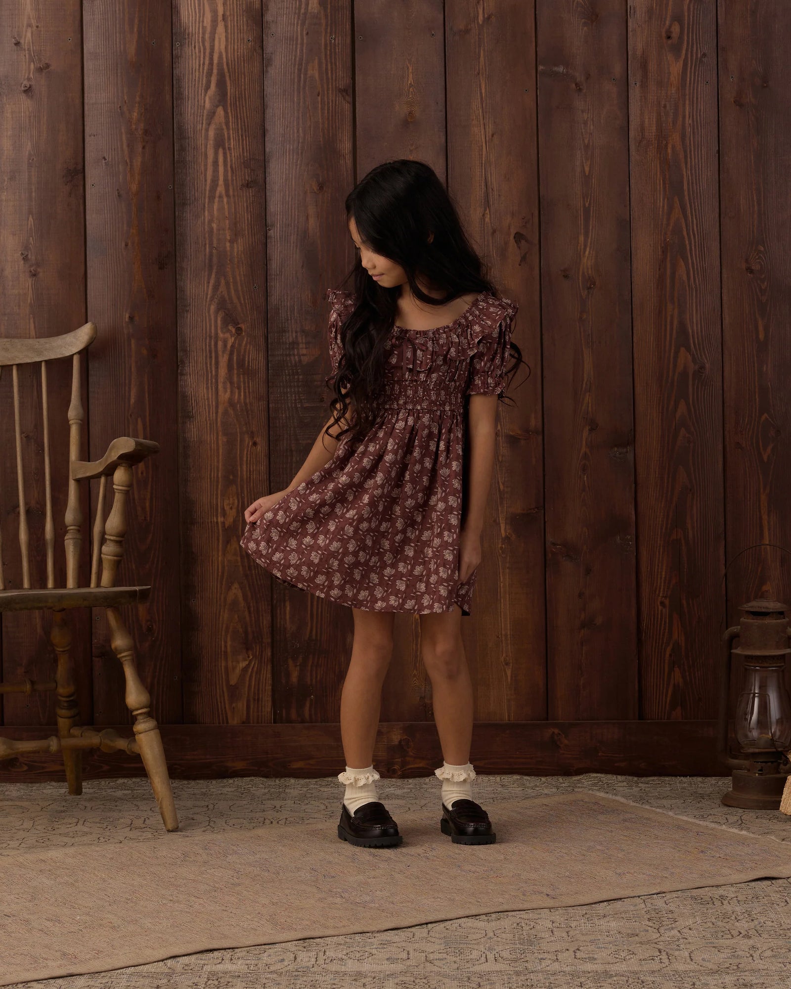 Dillon Dress Iris Mullberry