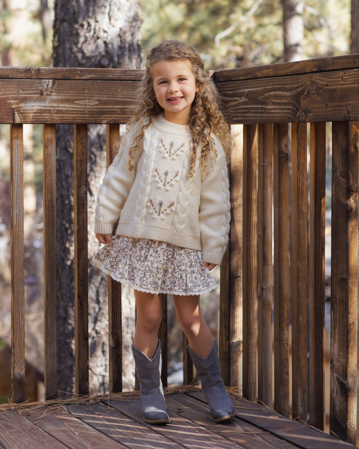 Nova Mini Skirt Winter Garden