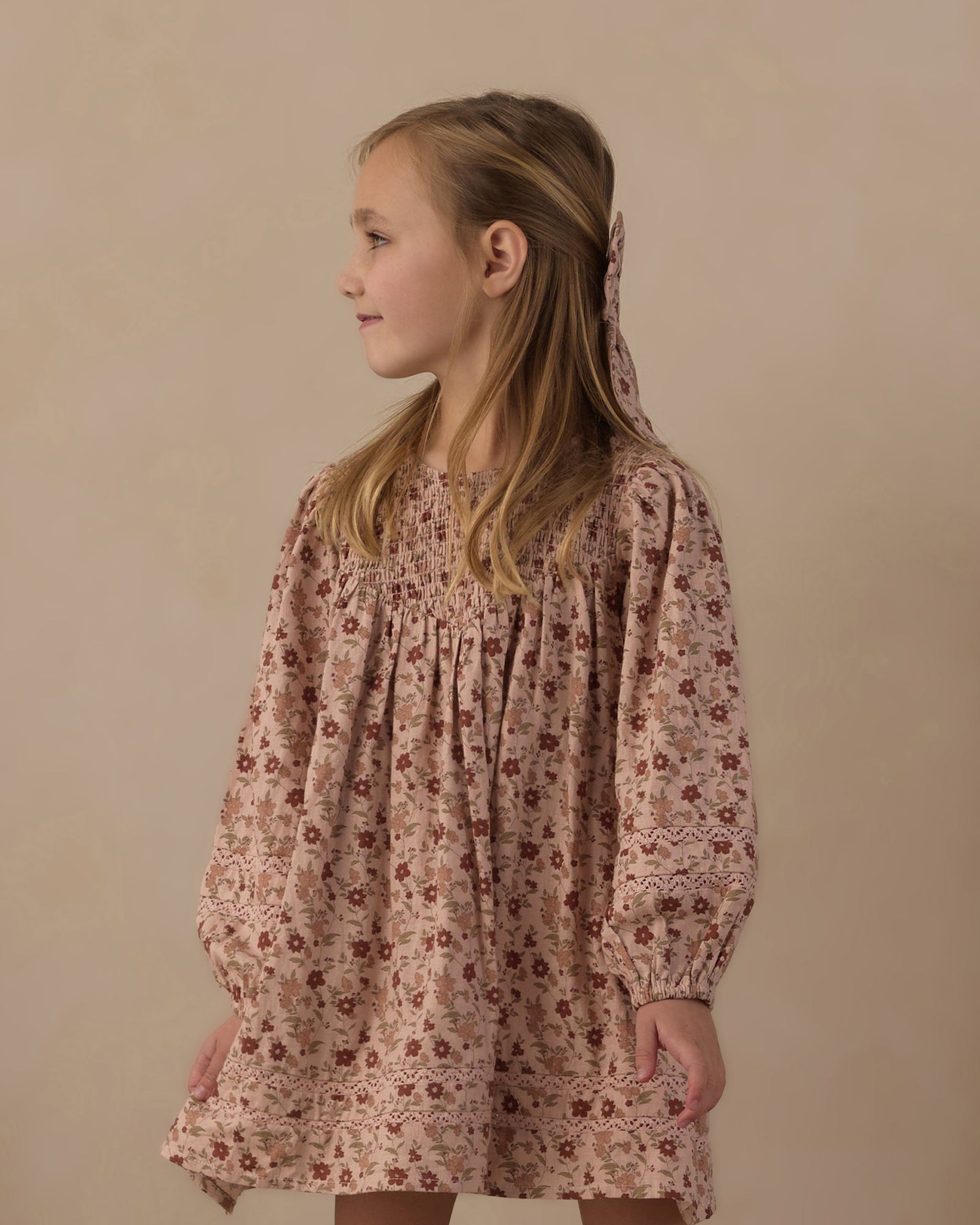 Selene Dress Pink Floral