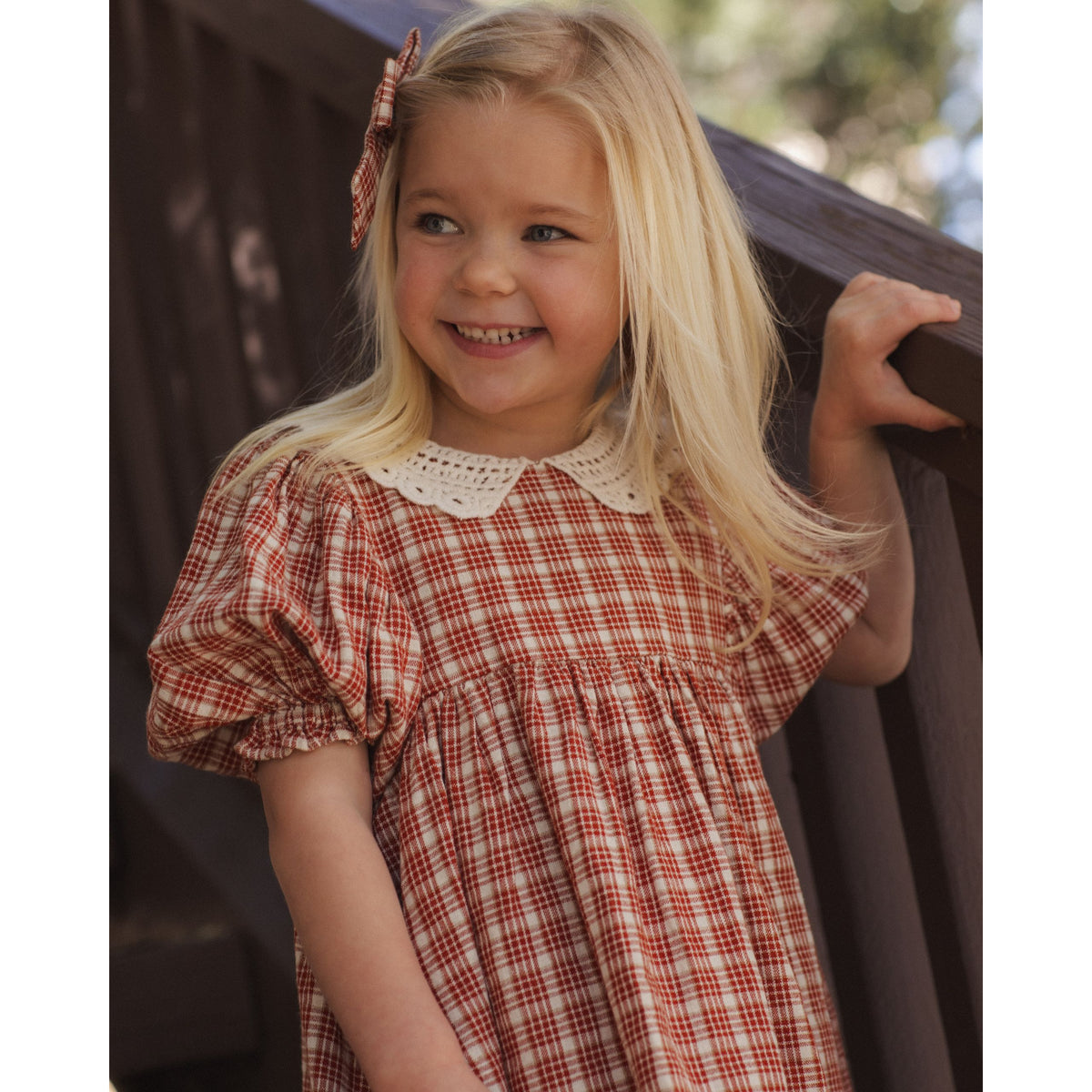 Heidi Dress Vintage Plaid