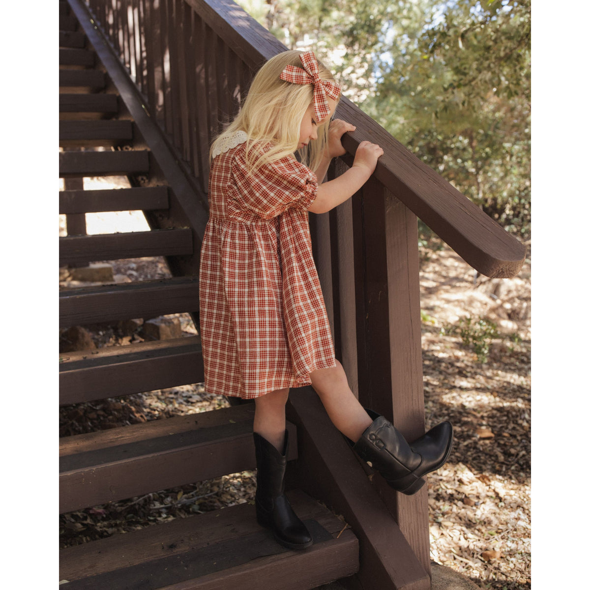 Heidi Dress Vintage Plaid