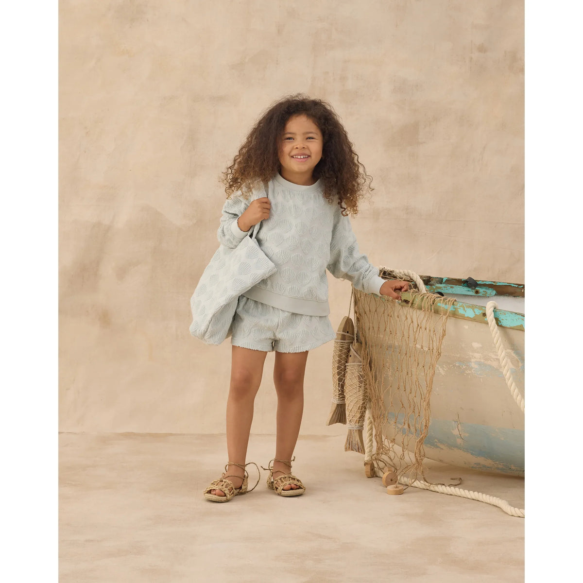 Karli Set || Seafoam Stripe