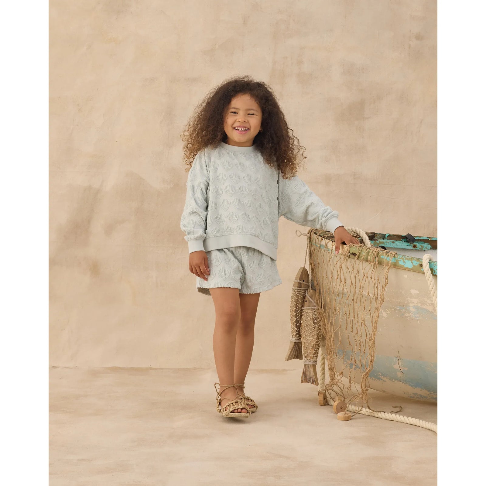 Karli Set || Seafoam Stripe