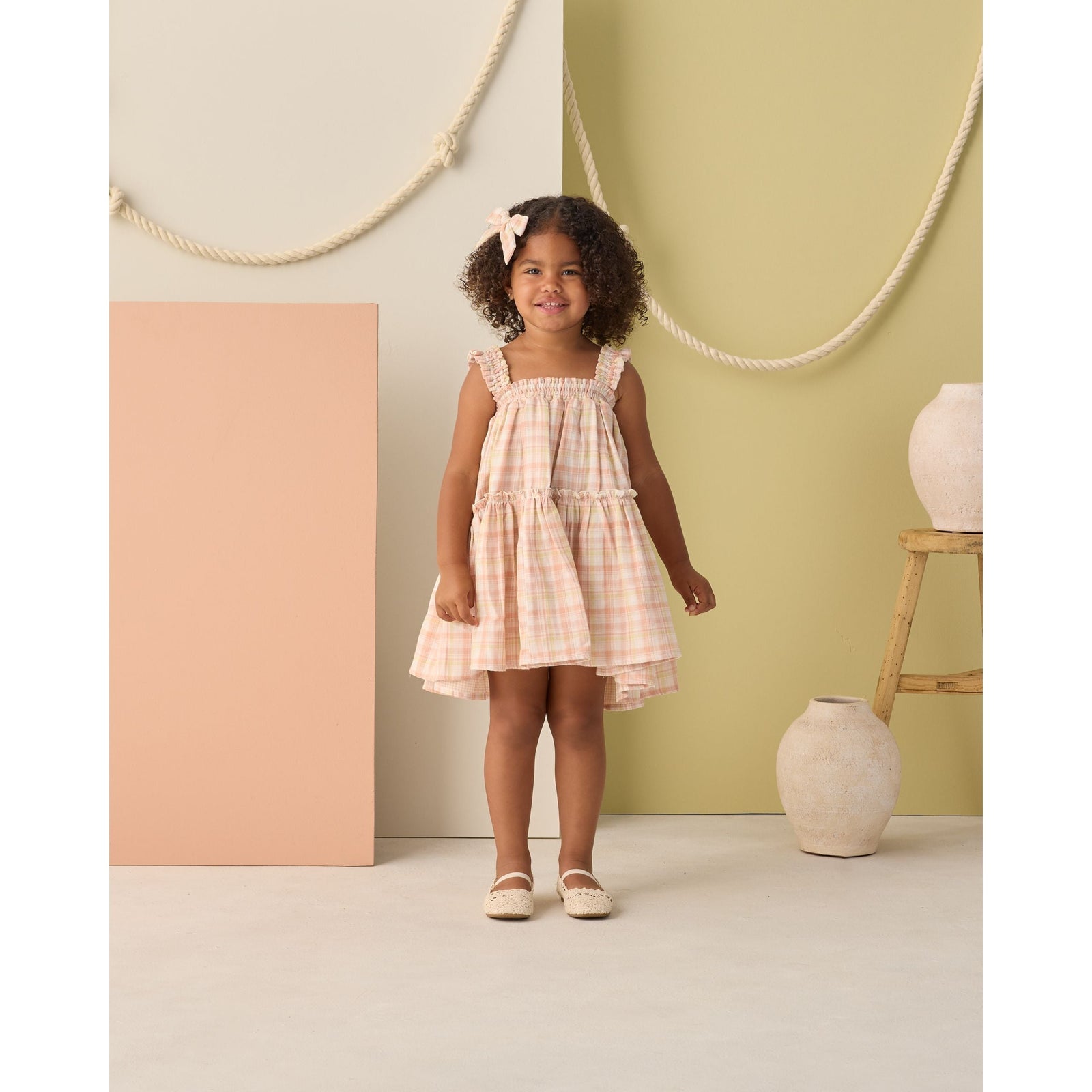 Cicily Dress || Summer Plaid
