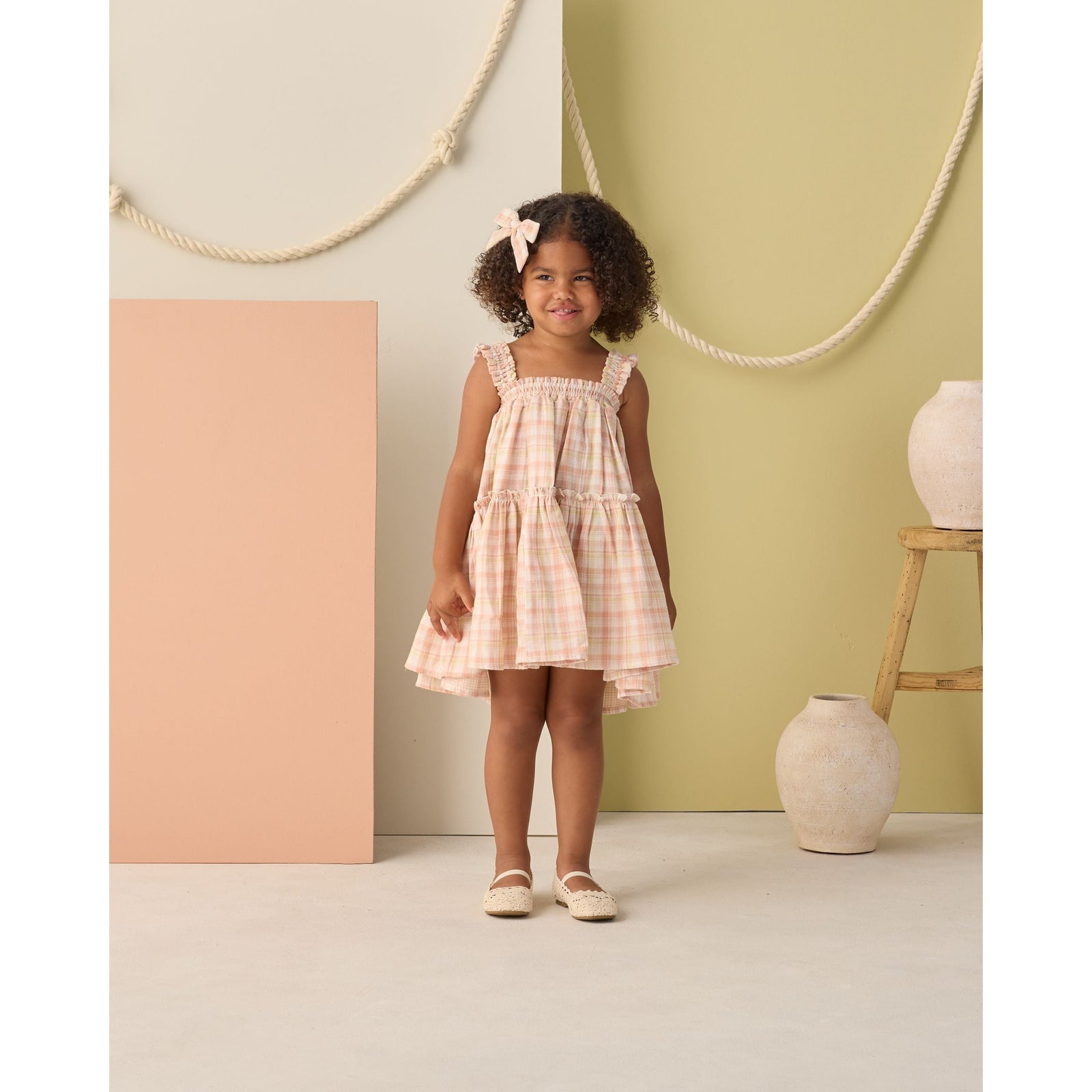 Cicily Dress || Summer Plaid