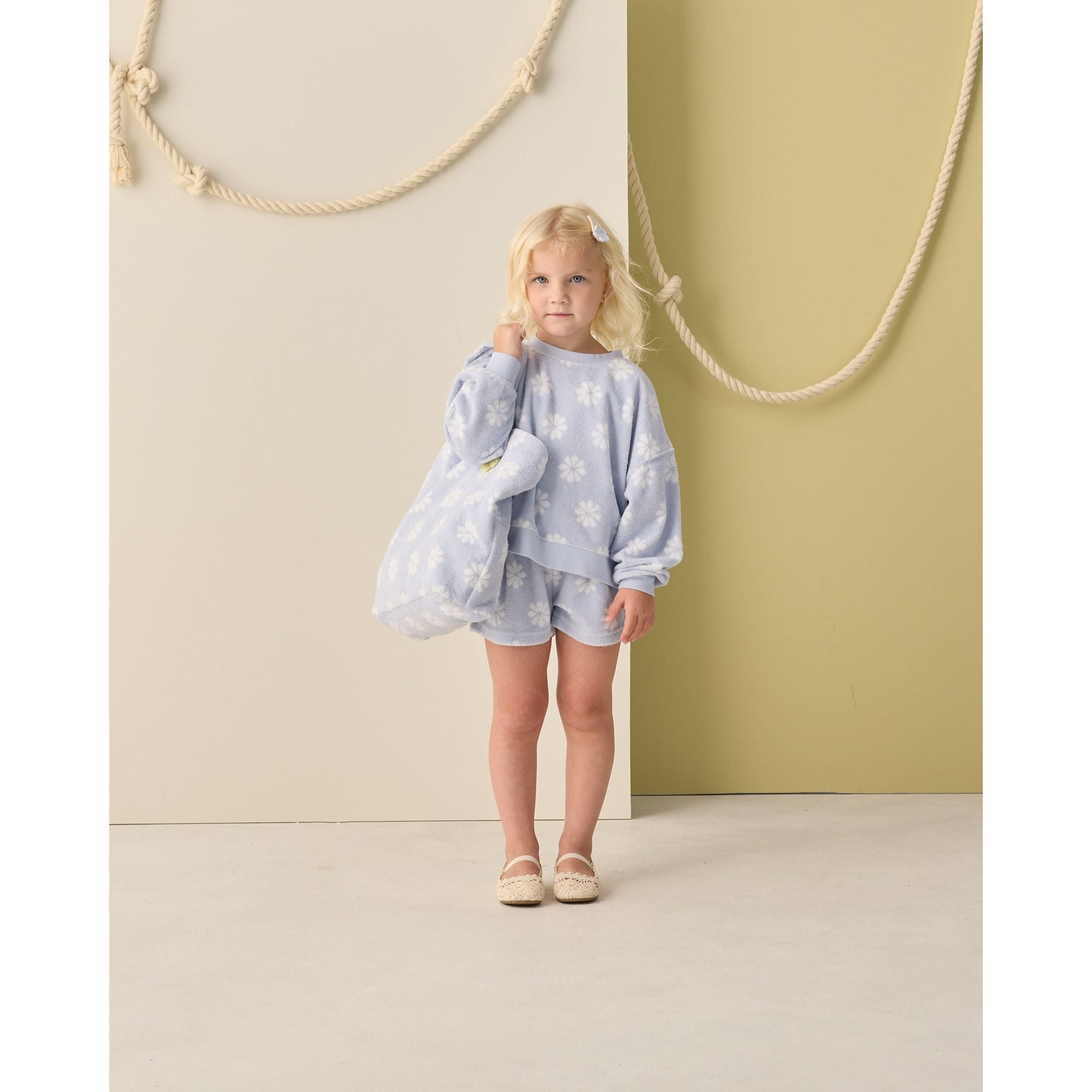 Karli Set || Periwinkle Daisy