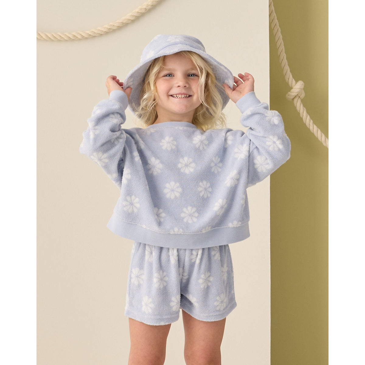 Karli Set || Periwinkle Daisy