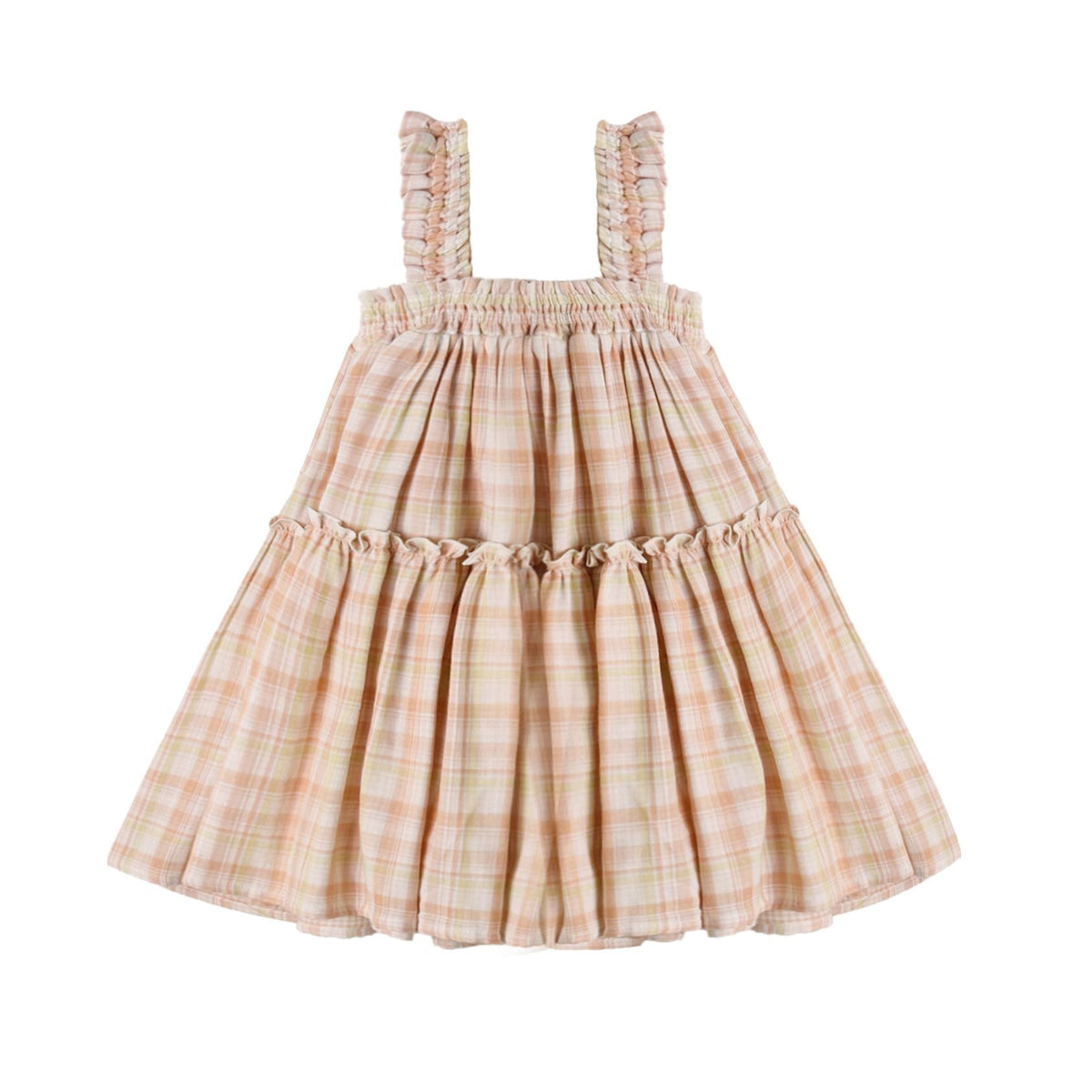 Cicily Dress || Summer Plaid