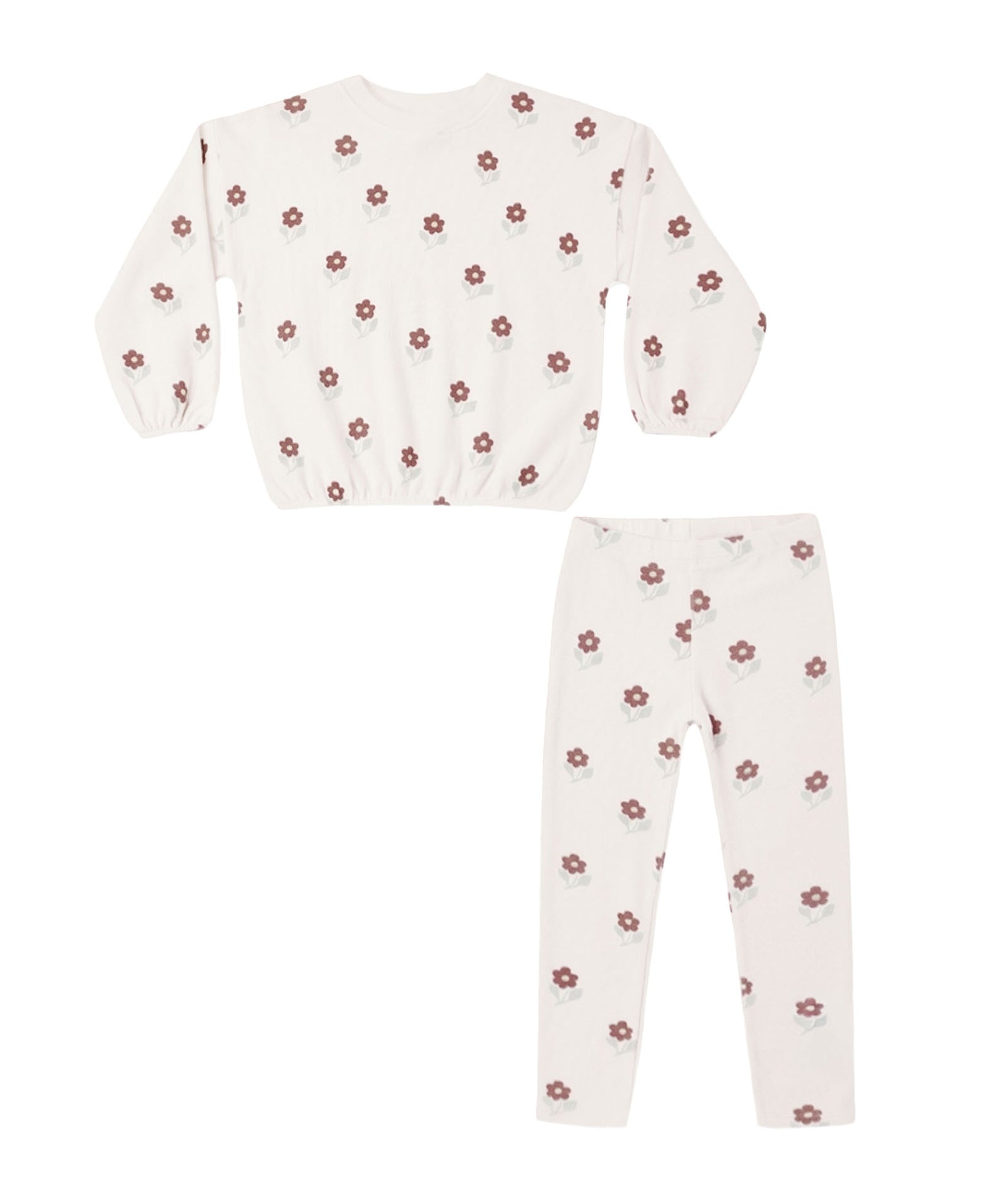 Spongey Knit Set Petal Daisy