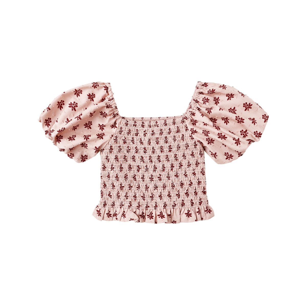 Trixie Top || Blush Fleur