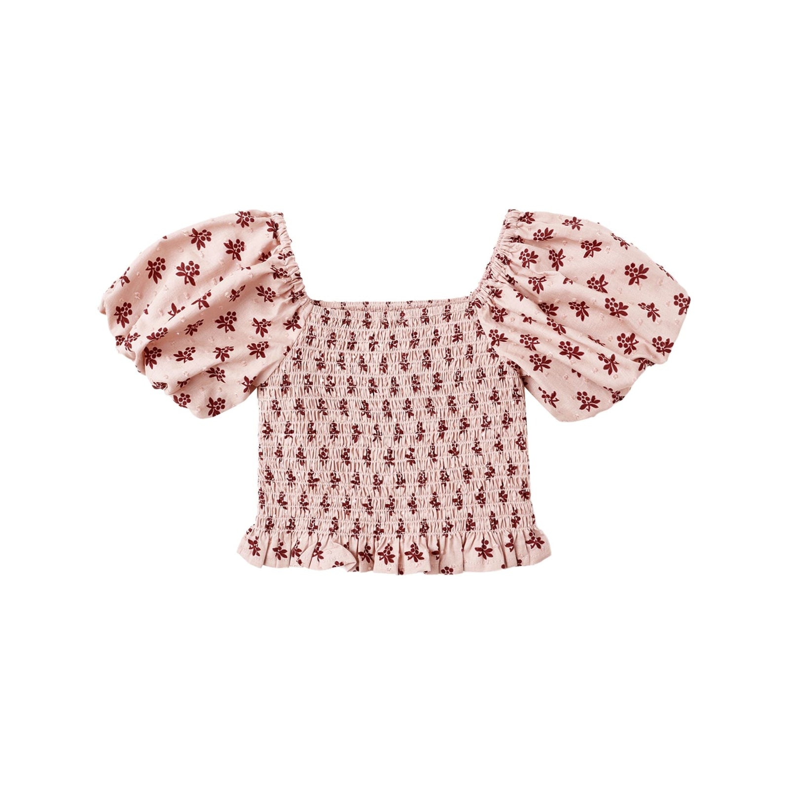 Trixie Top || Blush Fleur