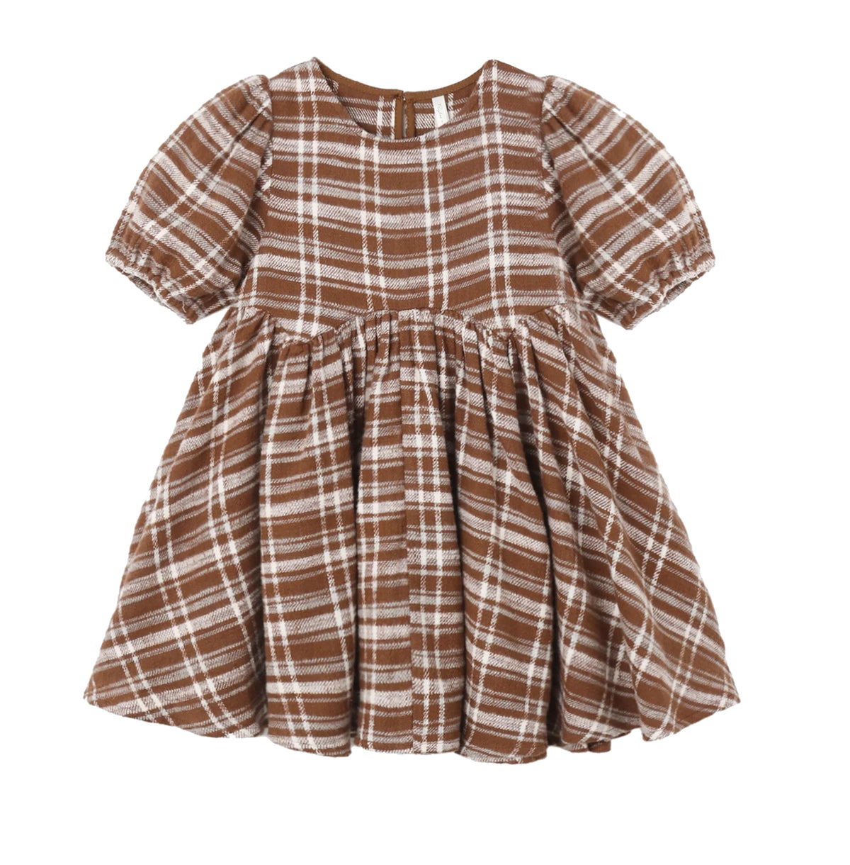 Rose Dress Aspen Plaid