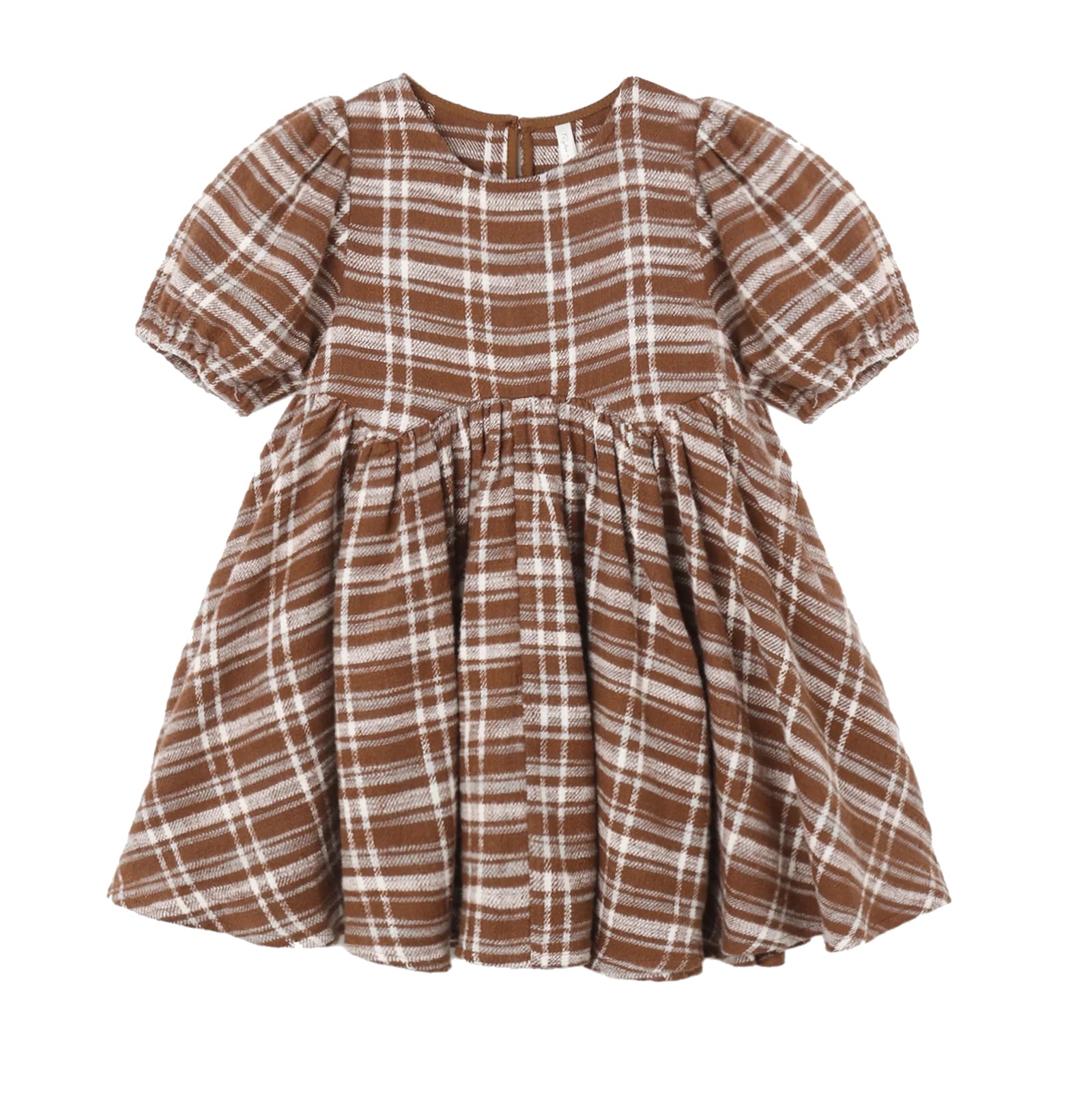 Rose Dress Aspen Plaid