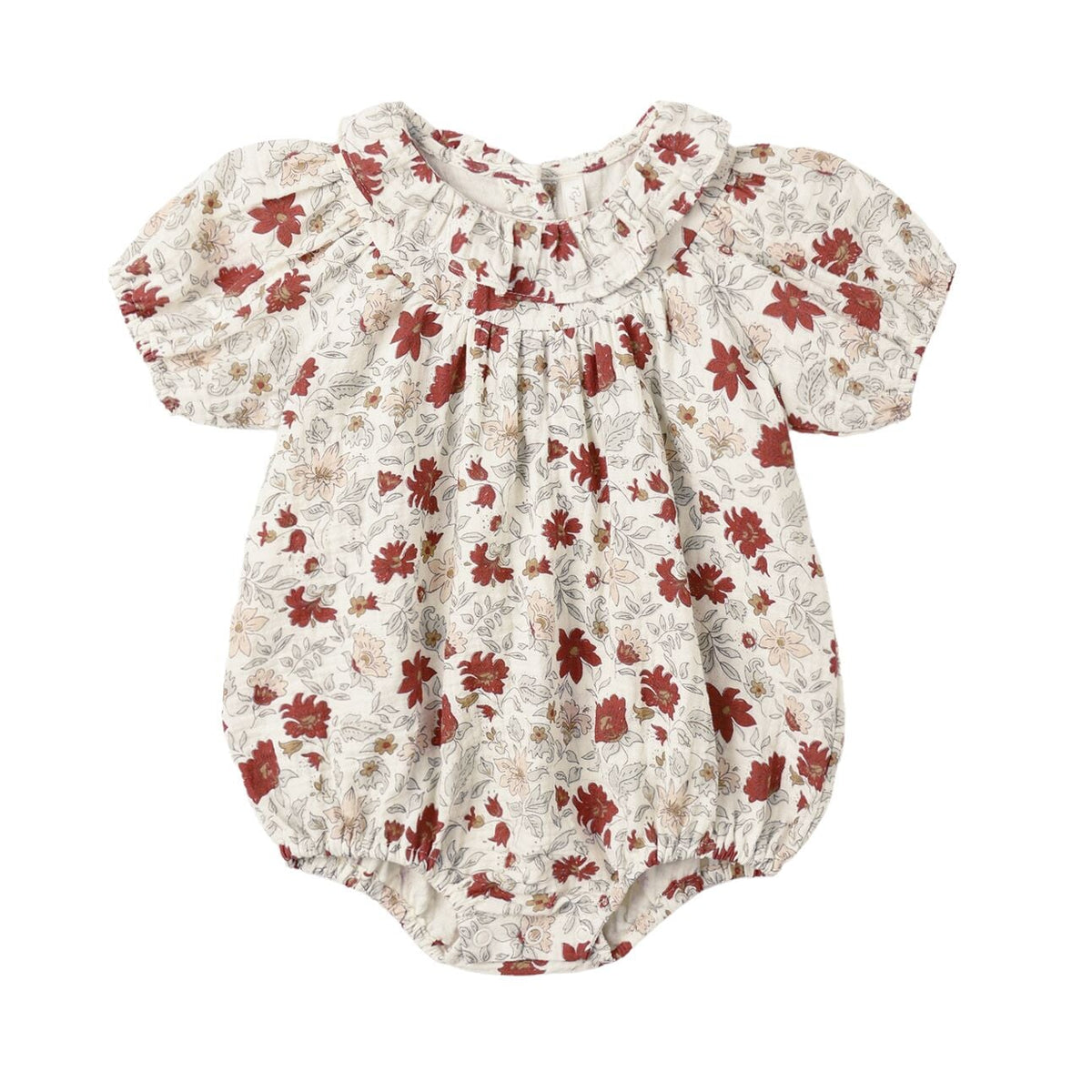 Lula Romper || Holiday Floral