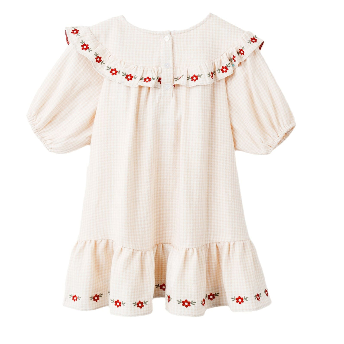 Cordelia Dress || Petal Gingham