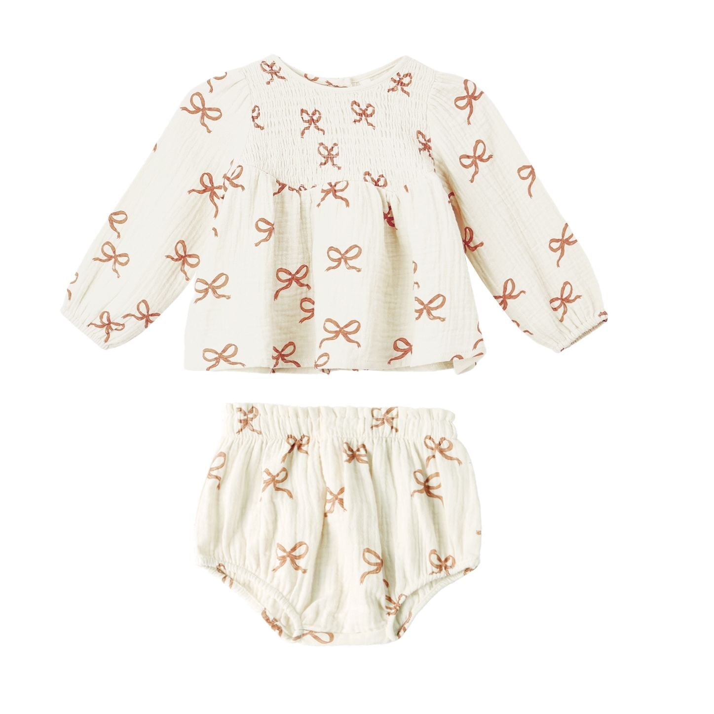 Sophia Top + Bloomer Set || Ruby Bows