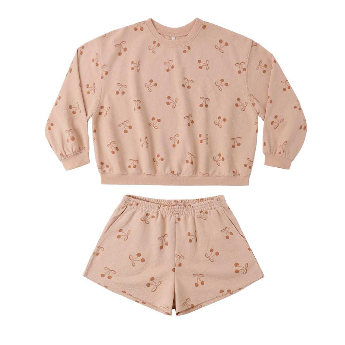 Summer Terry Set || Cherry Bows