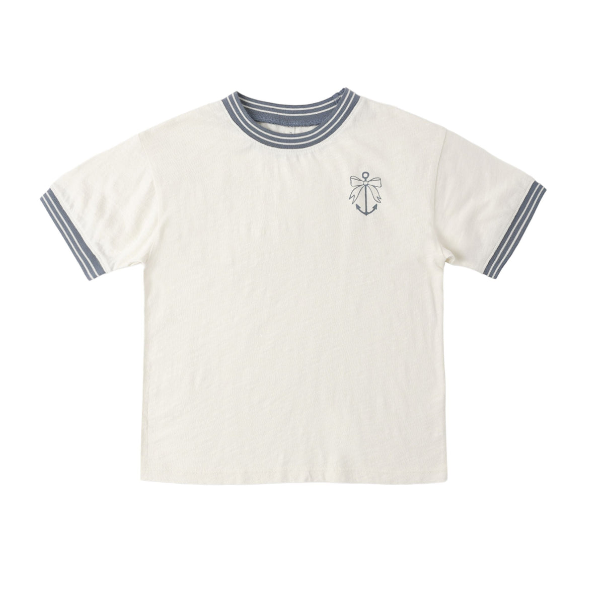 Ringer Tee || Anchor Bow