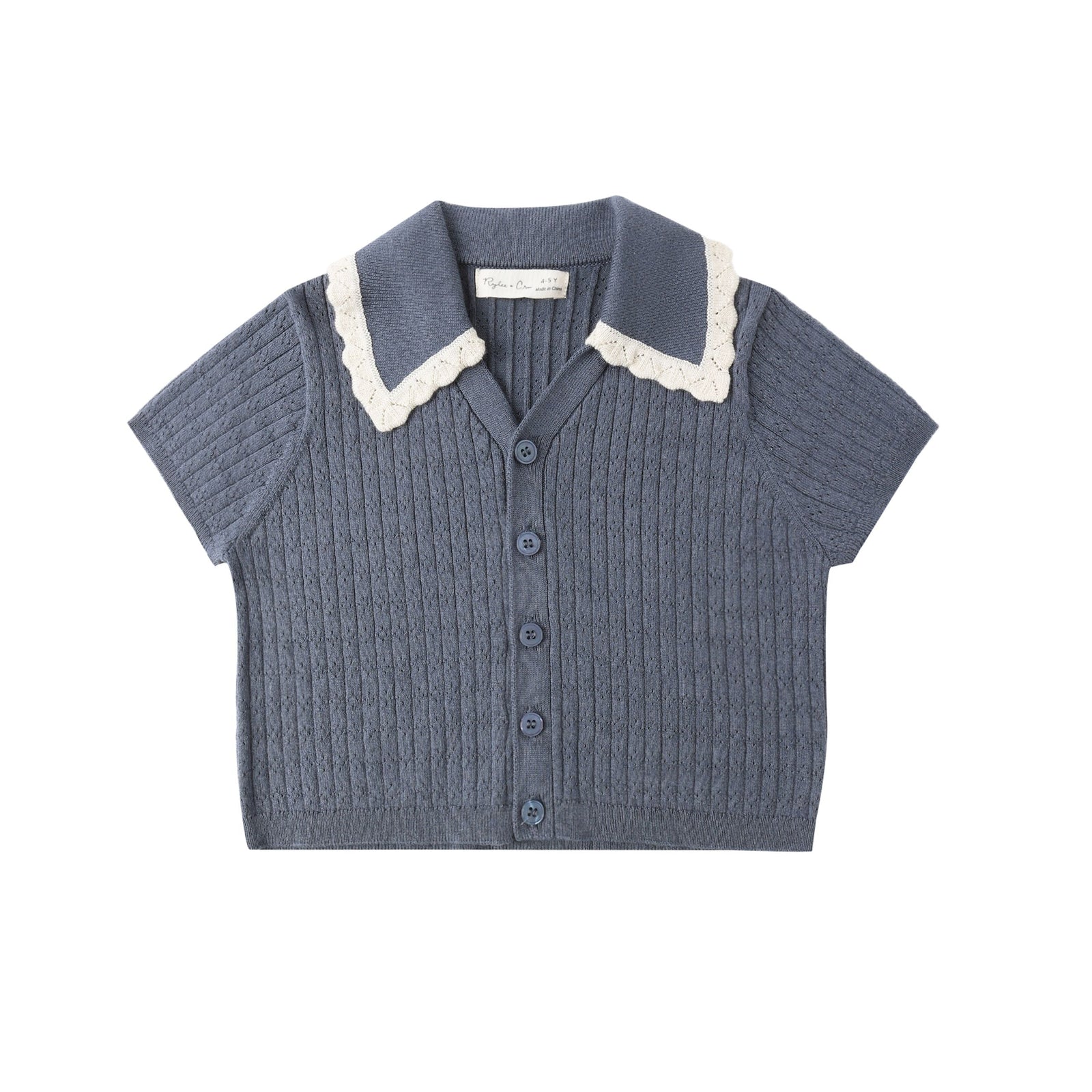 Sloane Knit Top || Marine