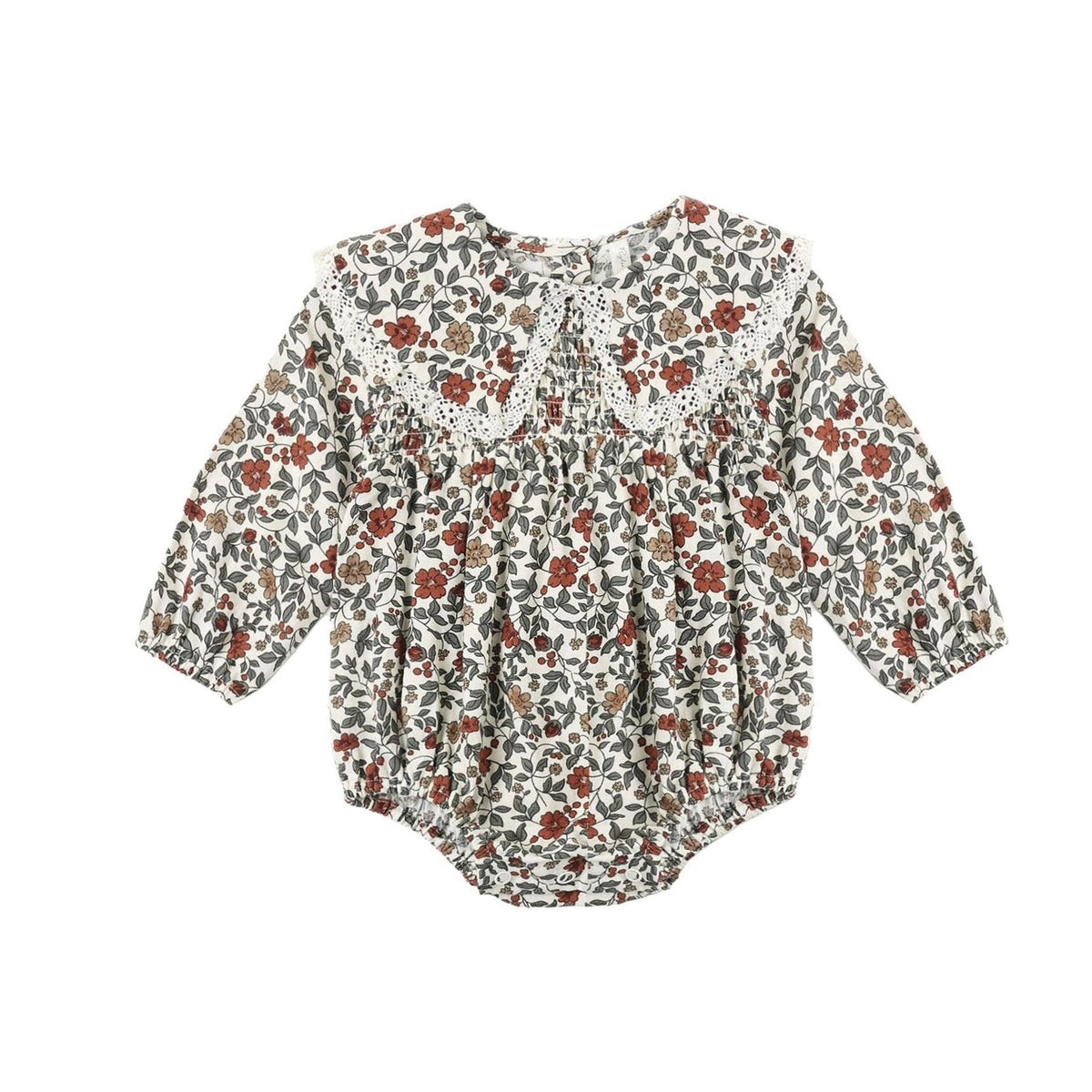 Fern Romper Holiday Floral