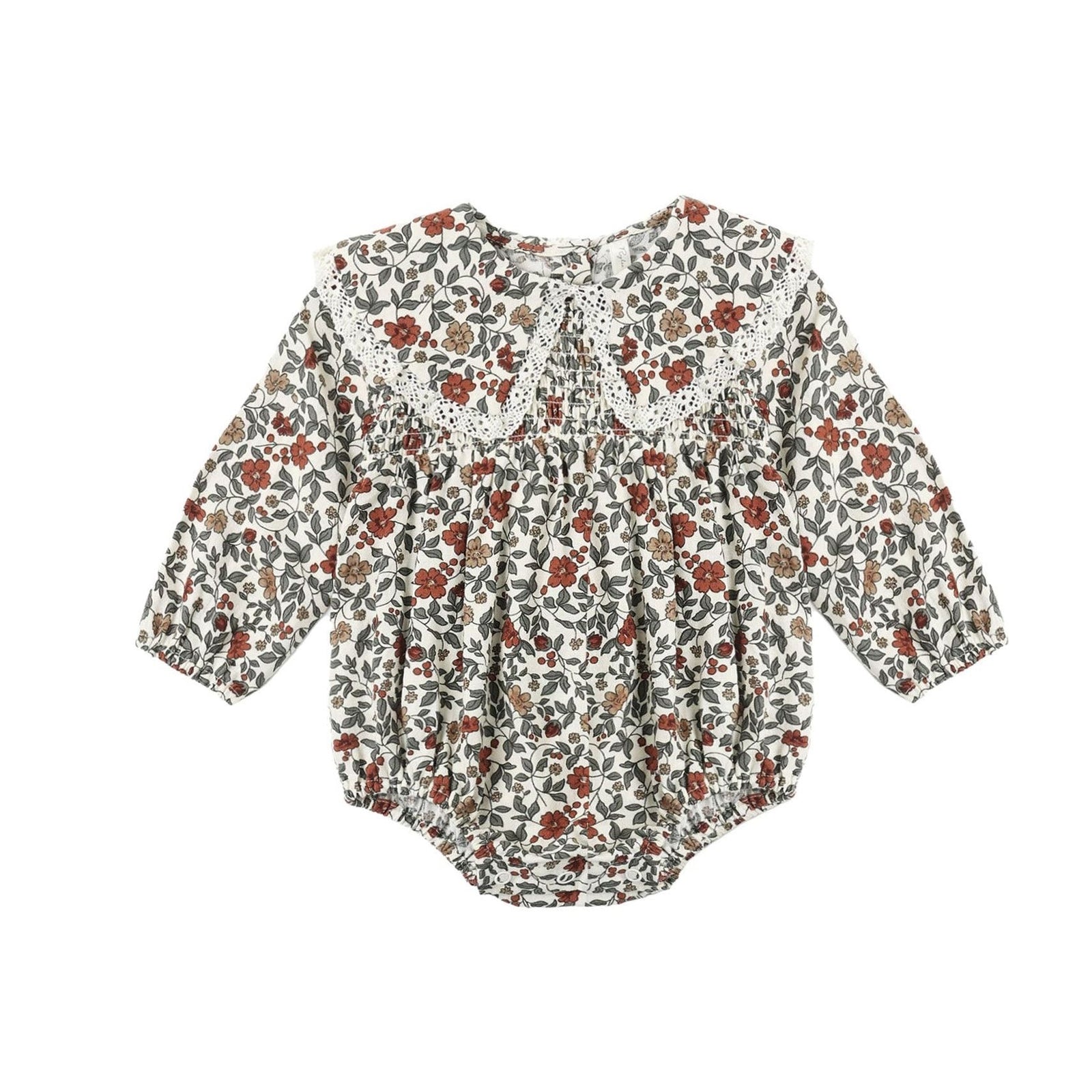Fern Romper Holiday Floral