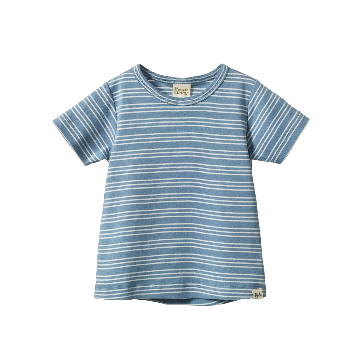 River Tee - Blue Stripe Trio