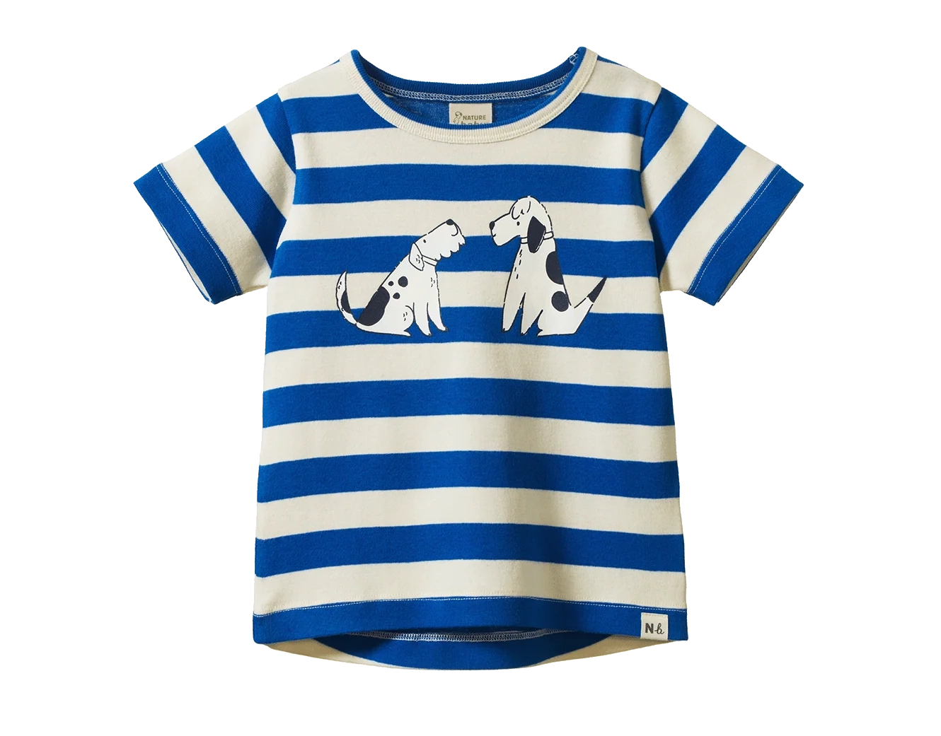 River Tee - Dog Walk Blue Print