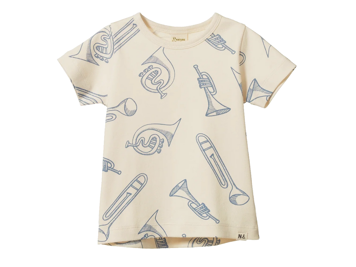River Tee - Jazz Natural Print