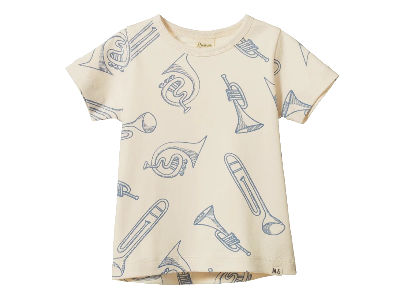 River Tee - Jazz Natural Print
