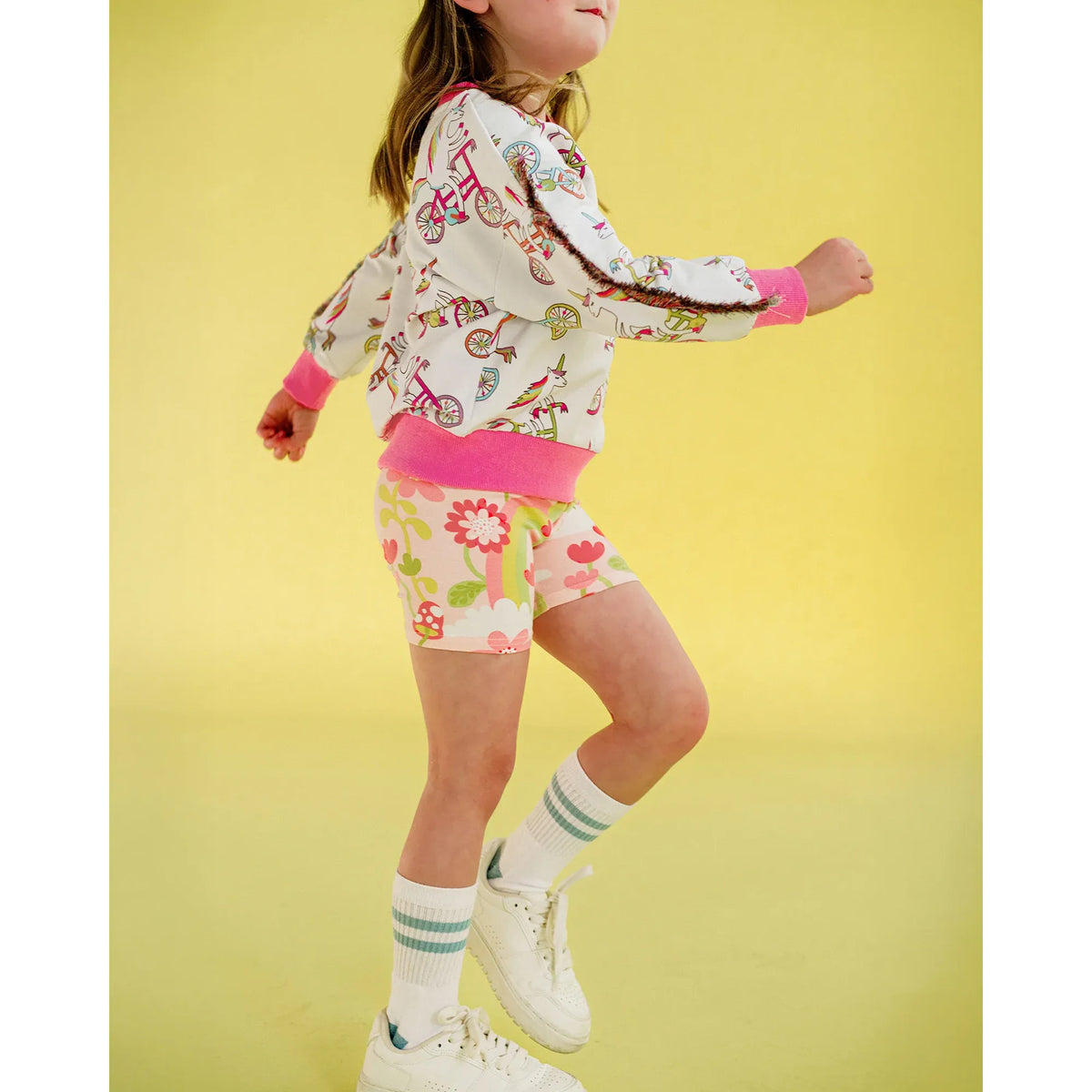 Mushroom World Lolly Bike Short
