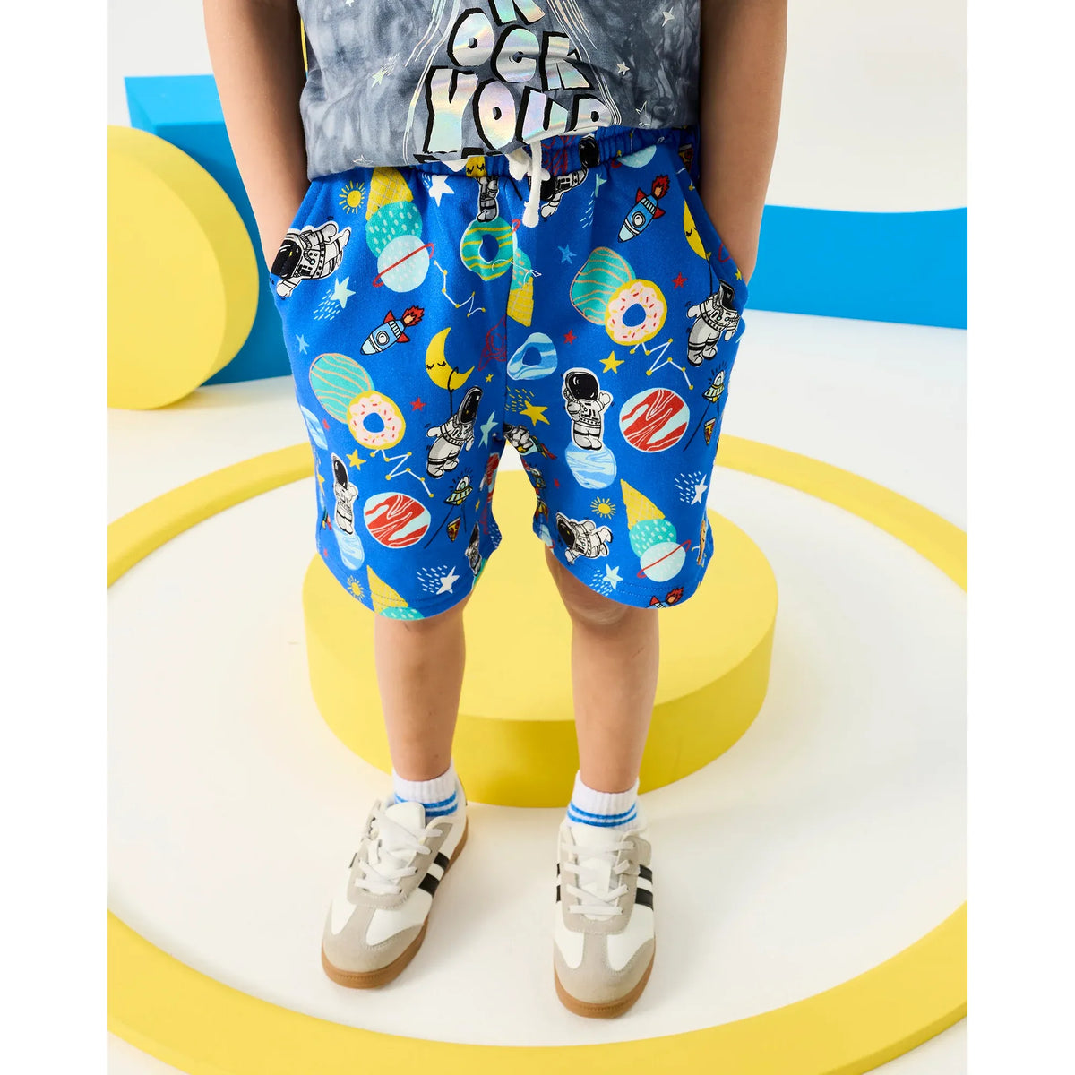 Rock My Galaxy French Terry Shorts