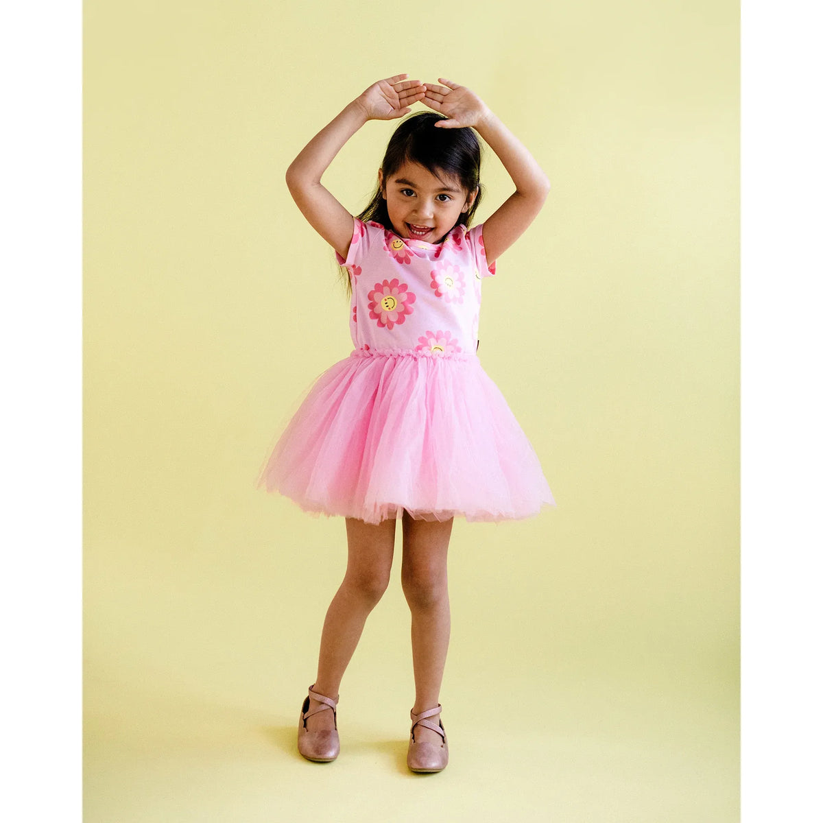 Smile Flower Circus Dress