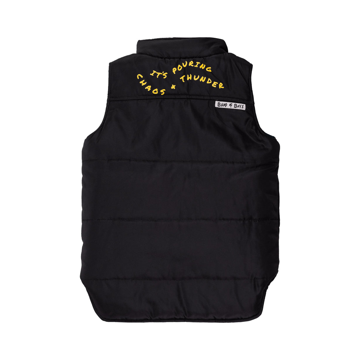 Raining Cats + Dogs Reversible Puffer Vest