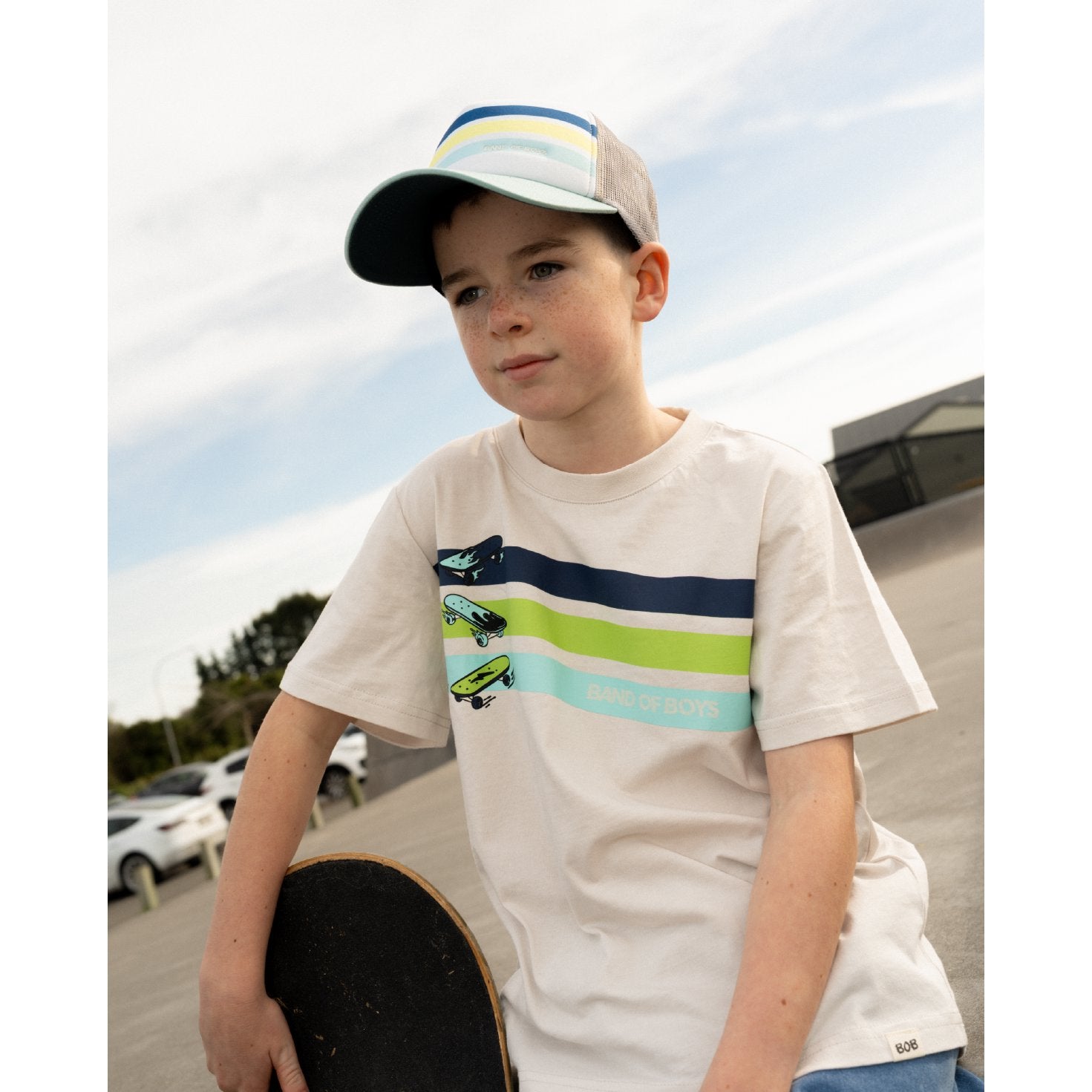 Retro Triple Board Tee