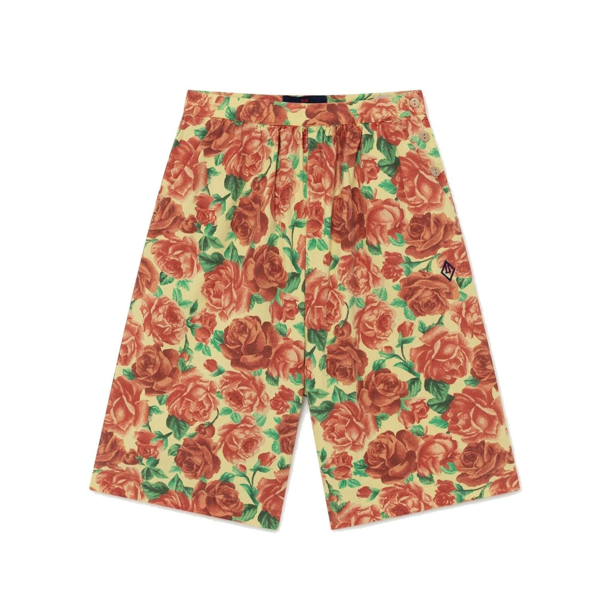 Buffalo Kids Trousers Soft Yellow Flowers