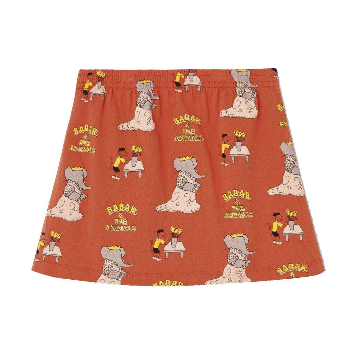 Babar Wombat Kids Skirt - Elephants Wedding