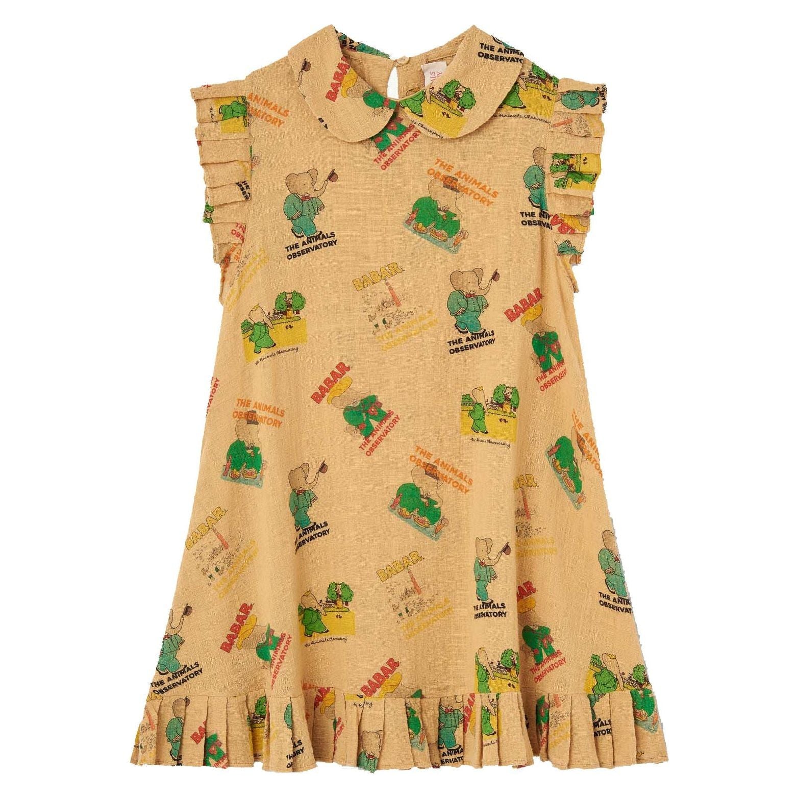 Babar Giraffe Kids Dress - Mix Elephants
