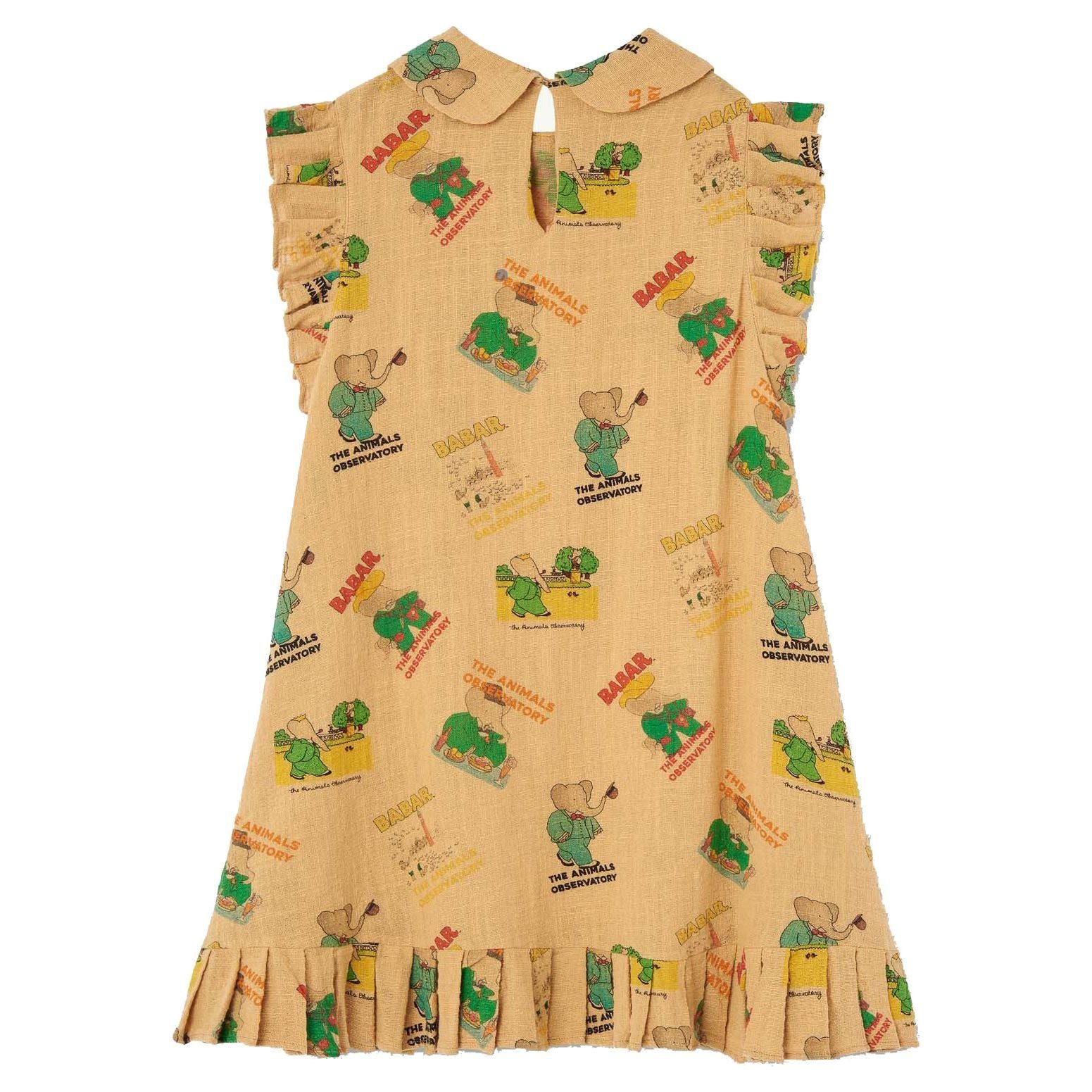 Babar Giraffe Kids Dress - Mix Elephants
