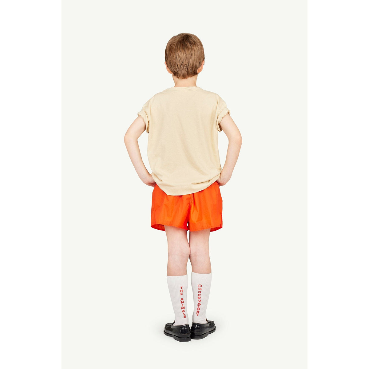 Rooster Kids T-Shirt Beige